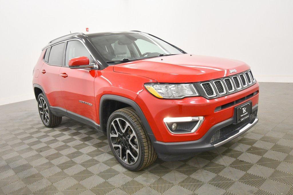 used 2018 Jeep Compass car, priced at $13,844