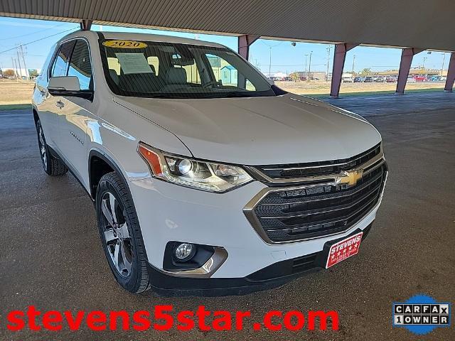 used 2020 Chevrolet Traverse car, priced at $25,678