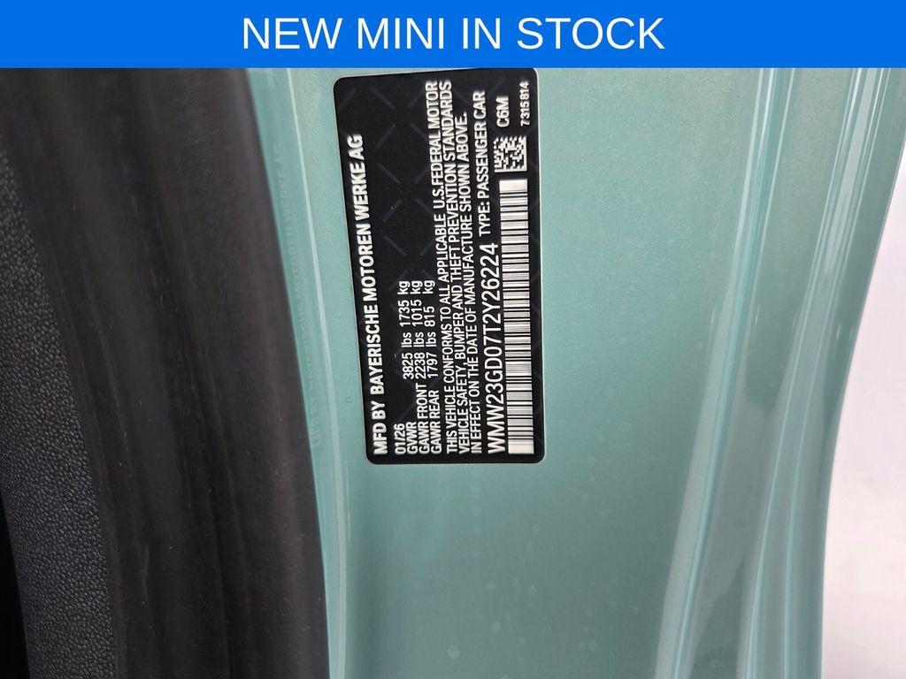 new 2026 MINI Hardtop car, priced at $39,025