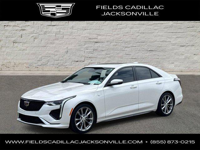 used 2024 Cadillac CT4 car, priced at $37,995