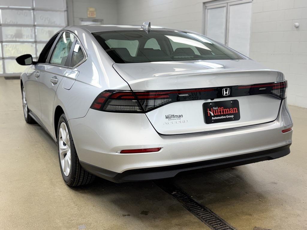 new 2025 Honda Accord car, priced at $28,257