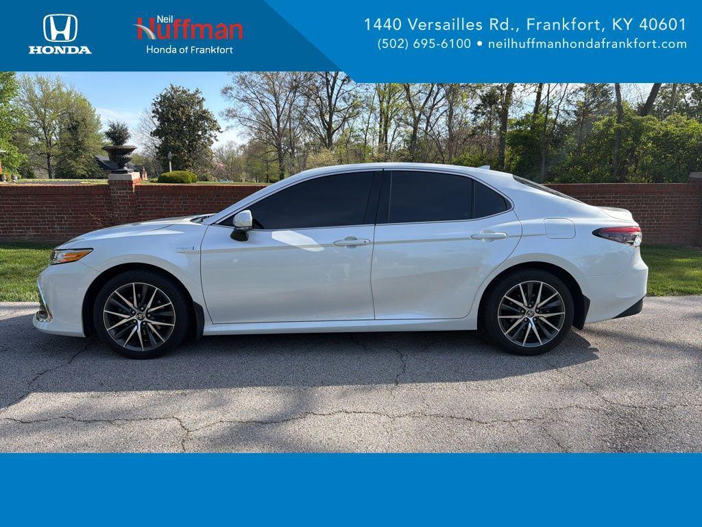 used 2021 Toyota Camry Hybrid car, priced at $25,853