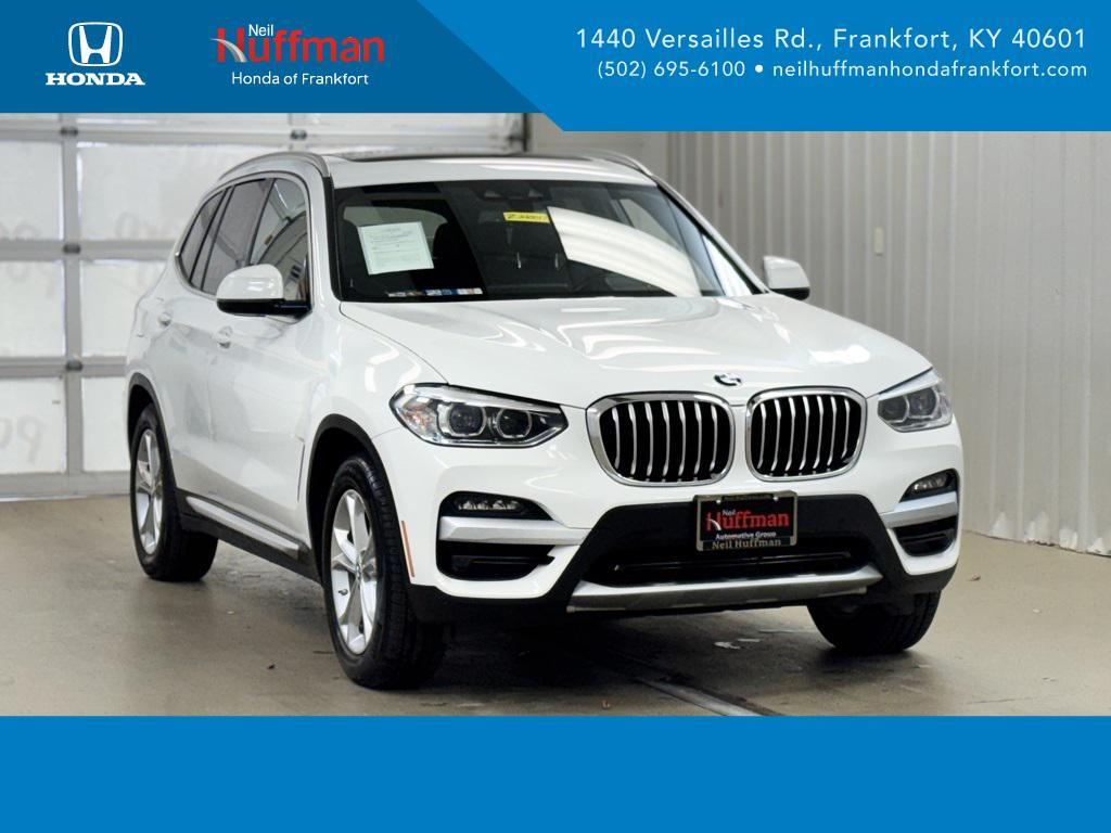 used 2020 BMW X3 car, priced at $18,362