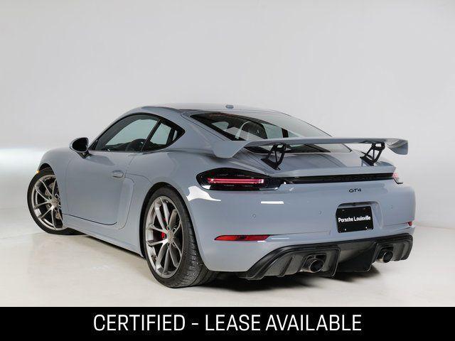 used 2023 Porsche 718 Cayman car, priced at $143,995