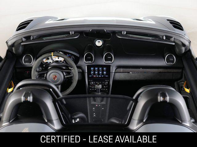 used 2025 Porsche 718 Spyder car, priced at $198,995