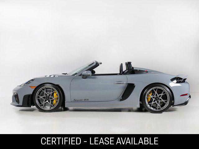used 2025 Porsche 718 Spyder car, priced at $198,995