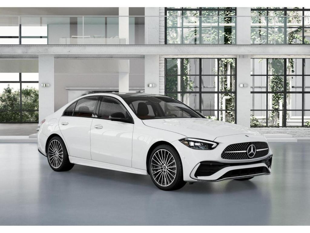 new 2025 Mercedes-Benz C-Class car, priced at $57,495