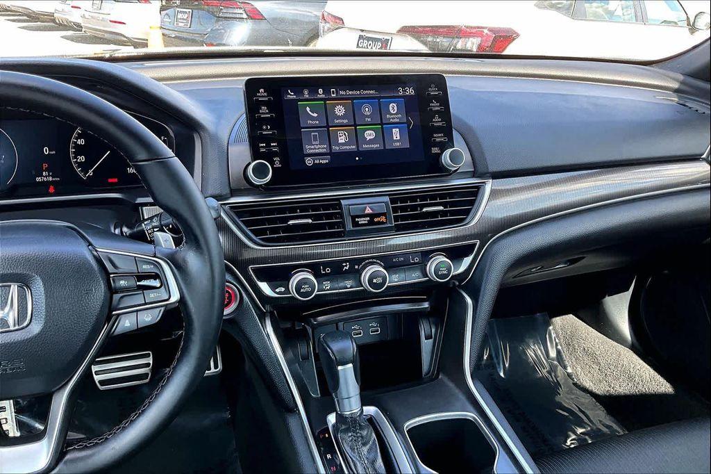 used 2022 Honda Accord car, priced at $23,999