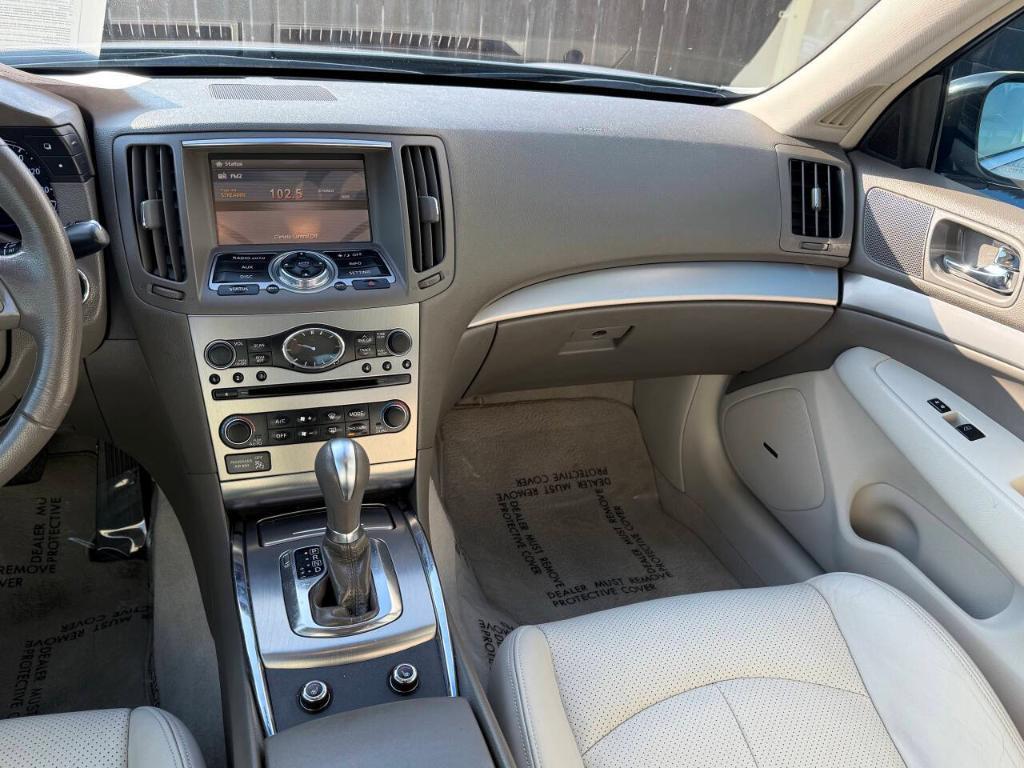 used 2011 INFINITI G37 car, priced at $11,998