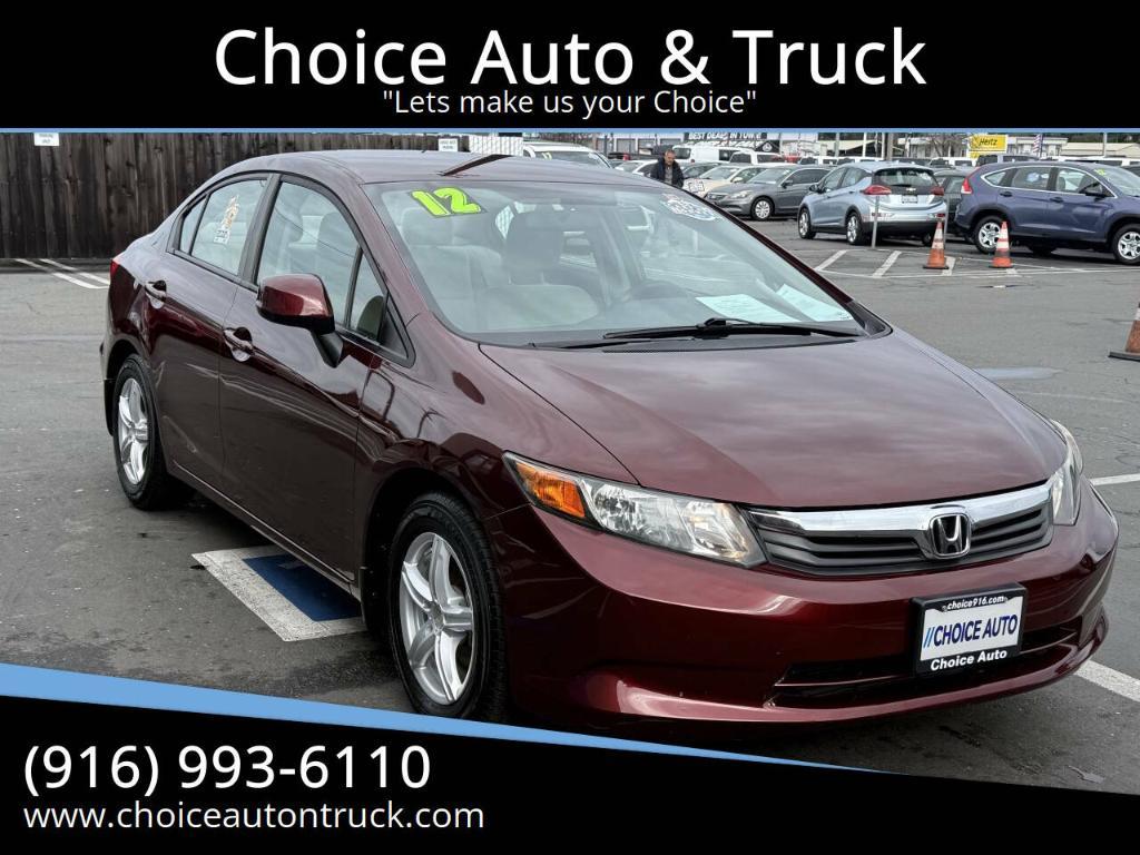 used 2012 Honda Civic car, priced at $9,998