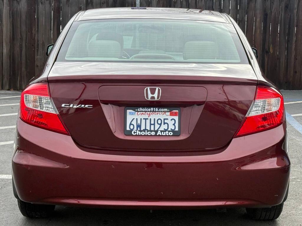 used 2012 Honda Civic car, priced at $9,998