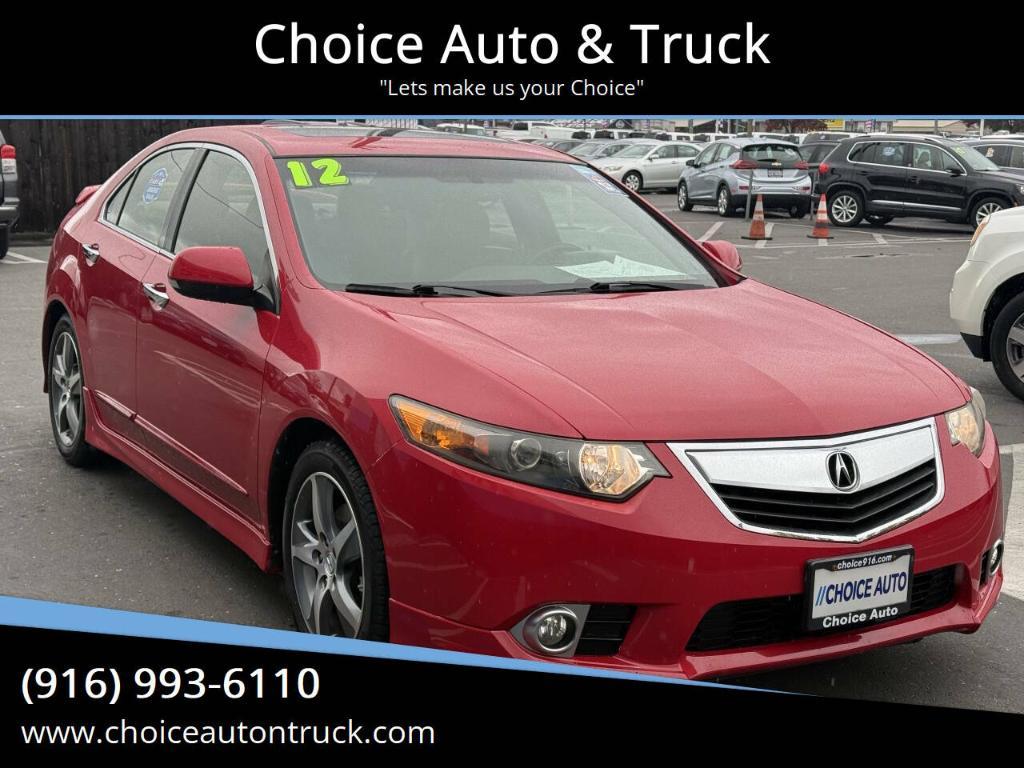 used 2012 Acura TSX car, priced at $11,998