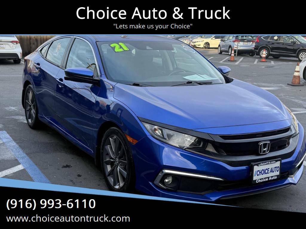 used 2021 Honda Civic car, priced at $17,998