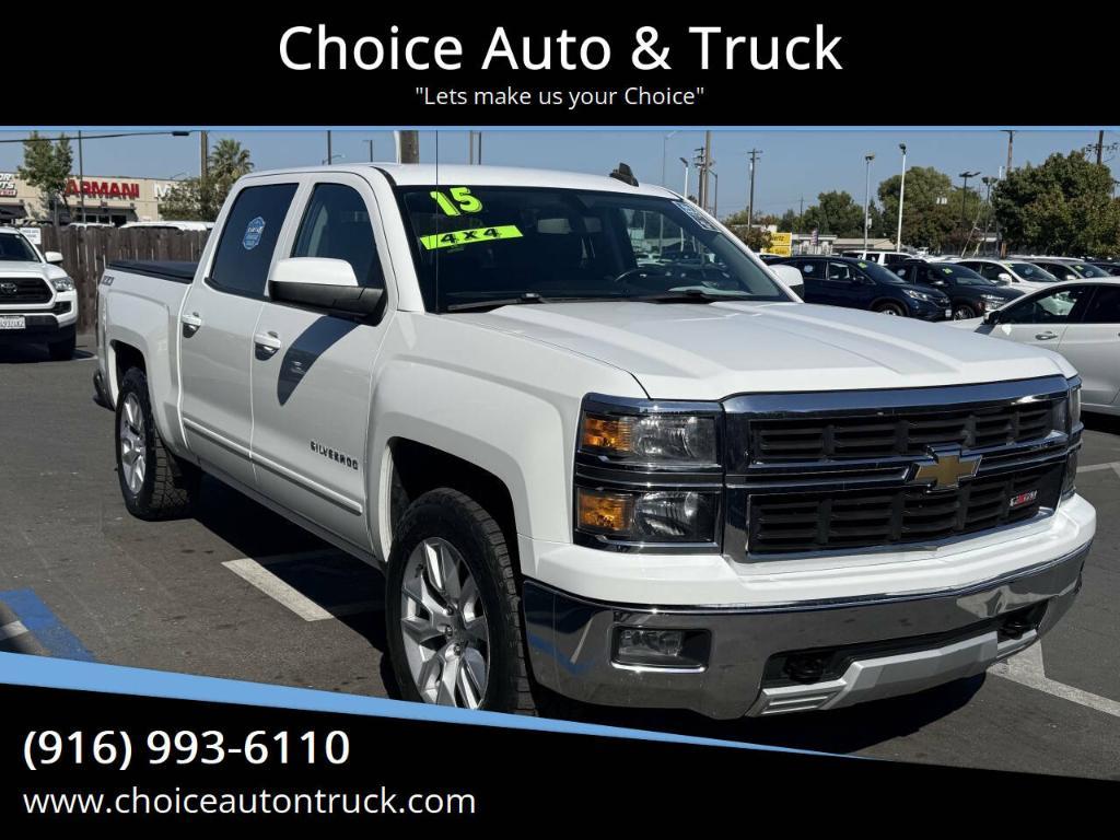 used 2015 Chevrolet Silverado 1500 car, priced at $20,998