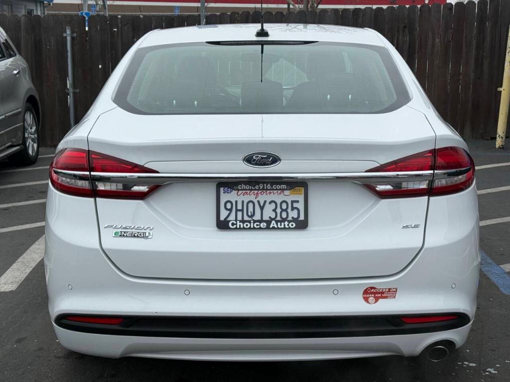 used 2017 Ford Fusion Energi car, priced at $8,998