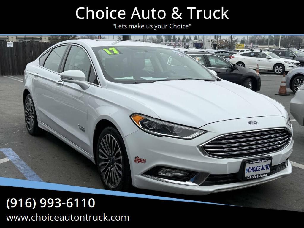 used 2017 Ford Fusion Energi car, priced at $8,998