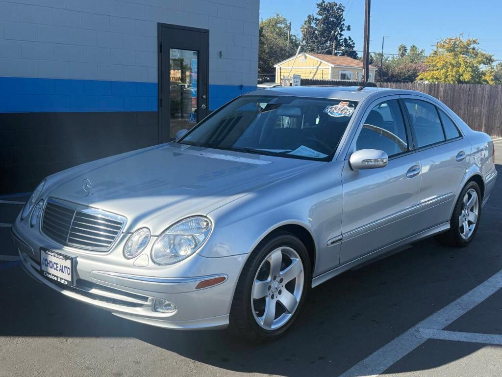 used 2003 Mercedes-Benz E-Class car, priced at $7,998