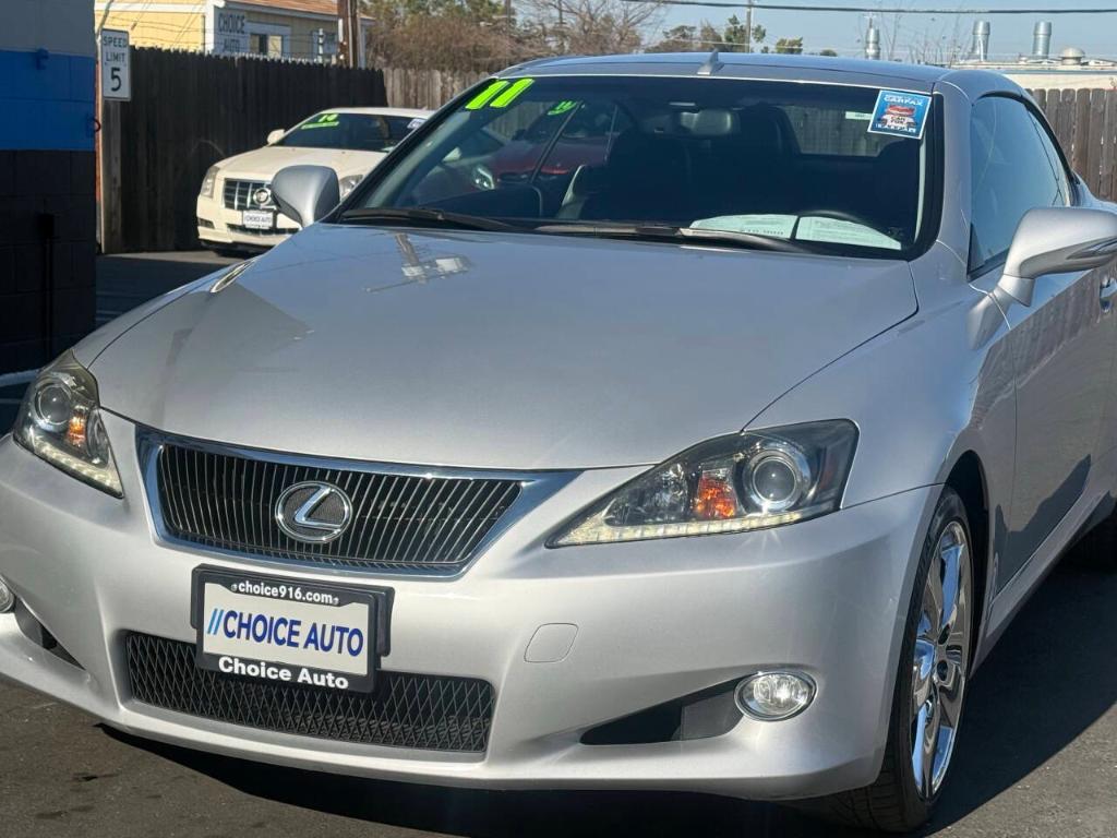used 2011 Lexus IS 250C car, priced at $15,998