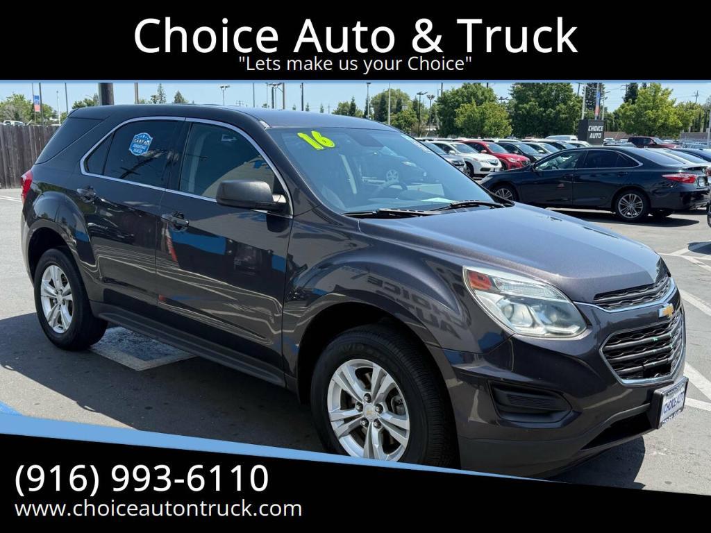 used 2016 Chevrolet Equinox car, priced at $6,997