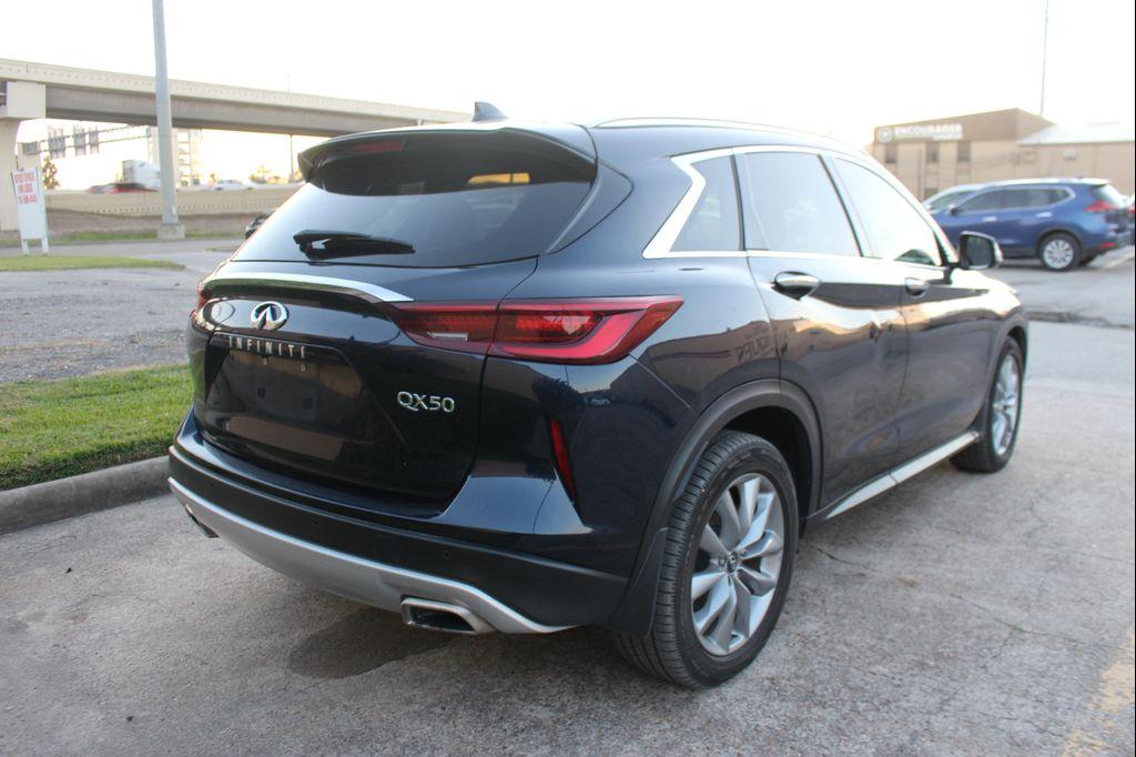 used 2022 INFINITI QX50 car, priced at $14,999