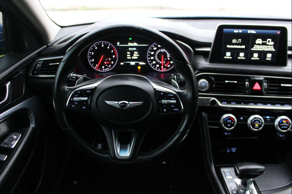 used 2021 Genesis G70 car, priced at $14,999