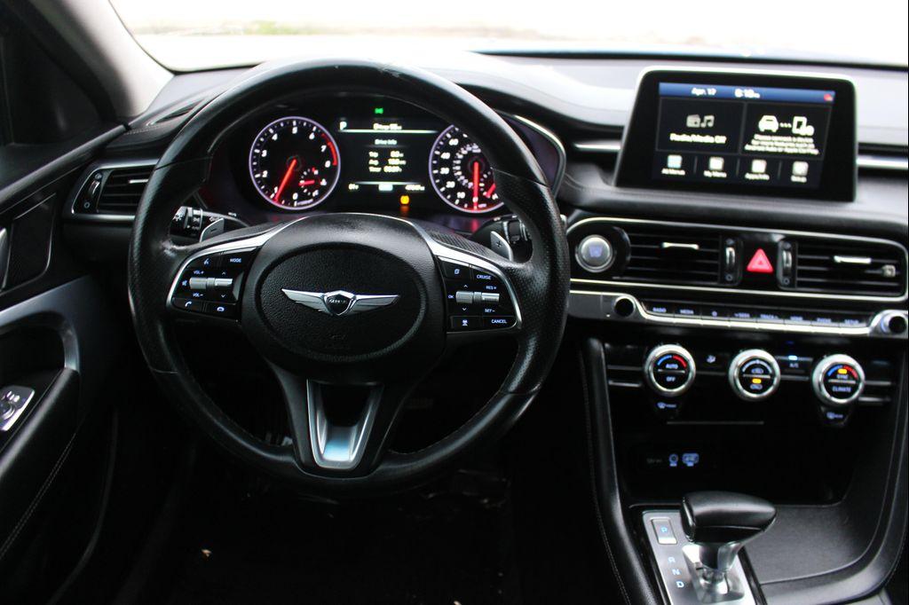 used 2021 Genesis G70 car, priced at $14,999
