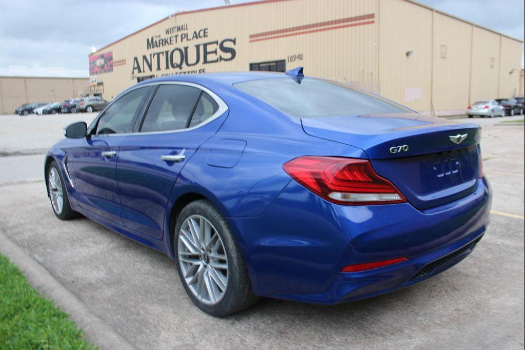 used 2021 Genesis G70 car, priced at $14,999