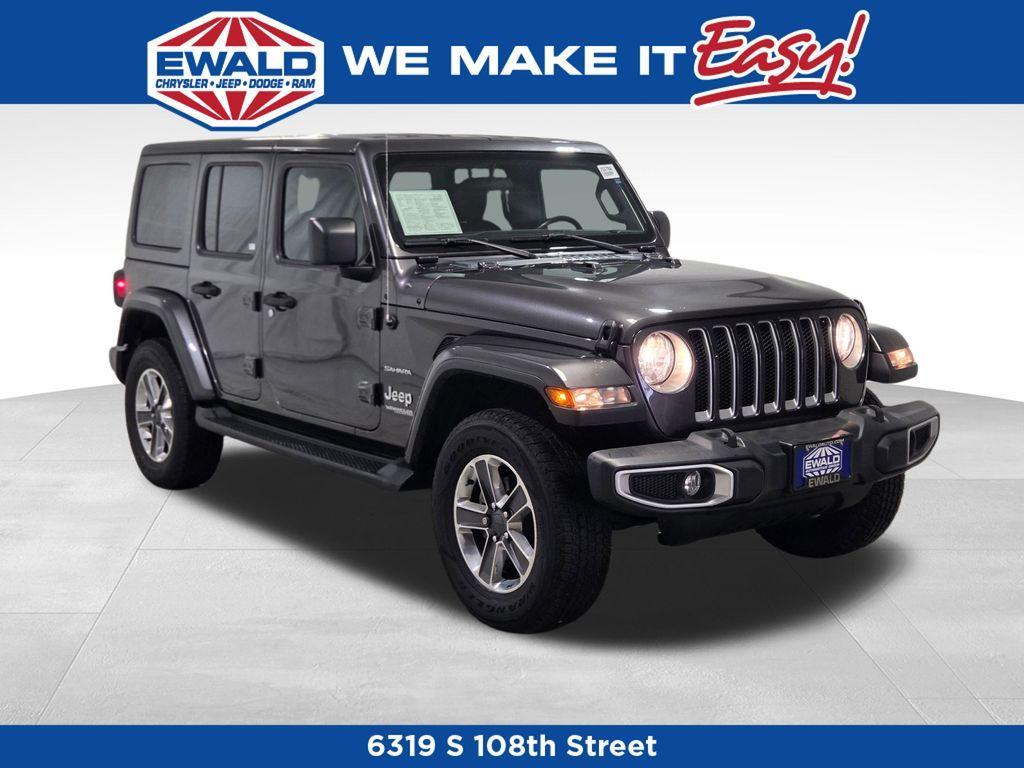 used 2021 Jeep Wrangler Unlimited car, priced at $33,249
