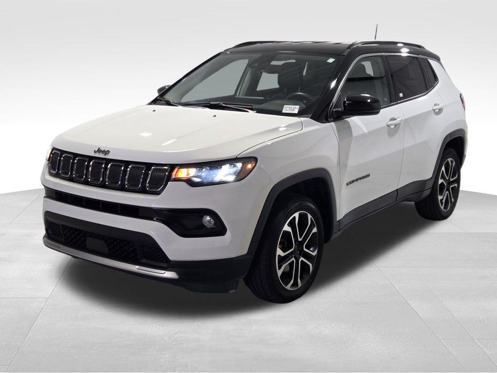 used 2022 Jeep Compass car, priced at $21,500