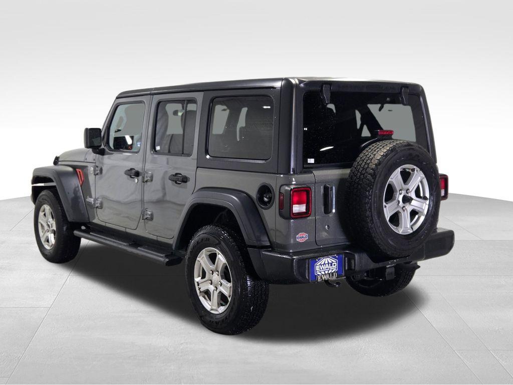 used 2020 Jeep Wrangler Unlimited car, priced at $20,798