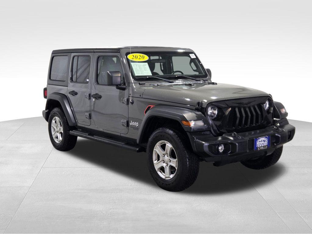 used 2020 Jeep Wrangler Unlimited car, priced at $20,798