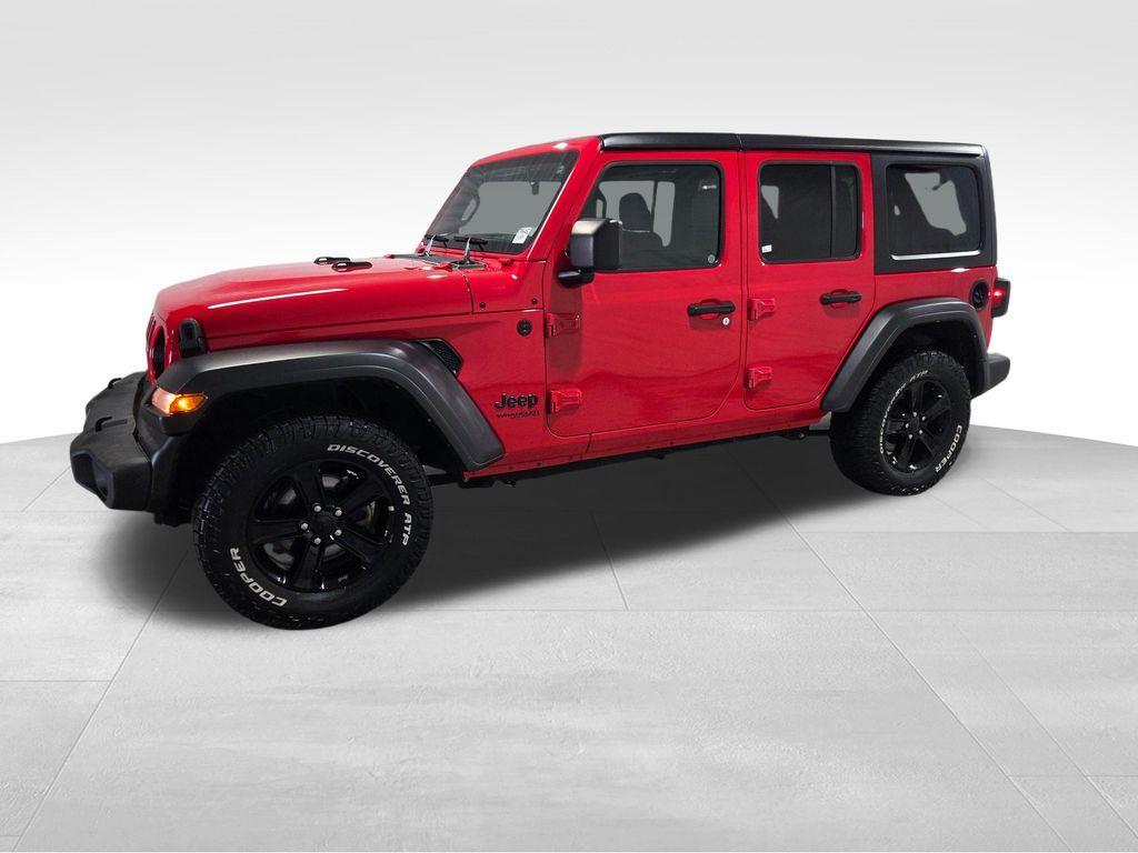 used 2021 Jeep Wrangler Unlimited car, priced at $25,750
