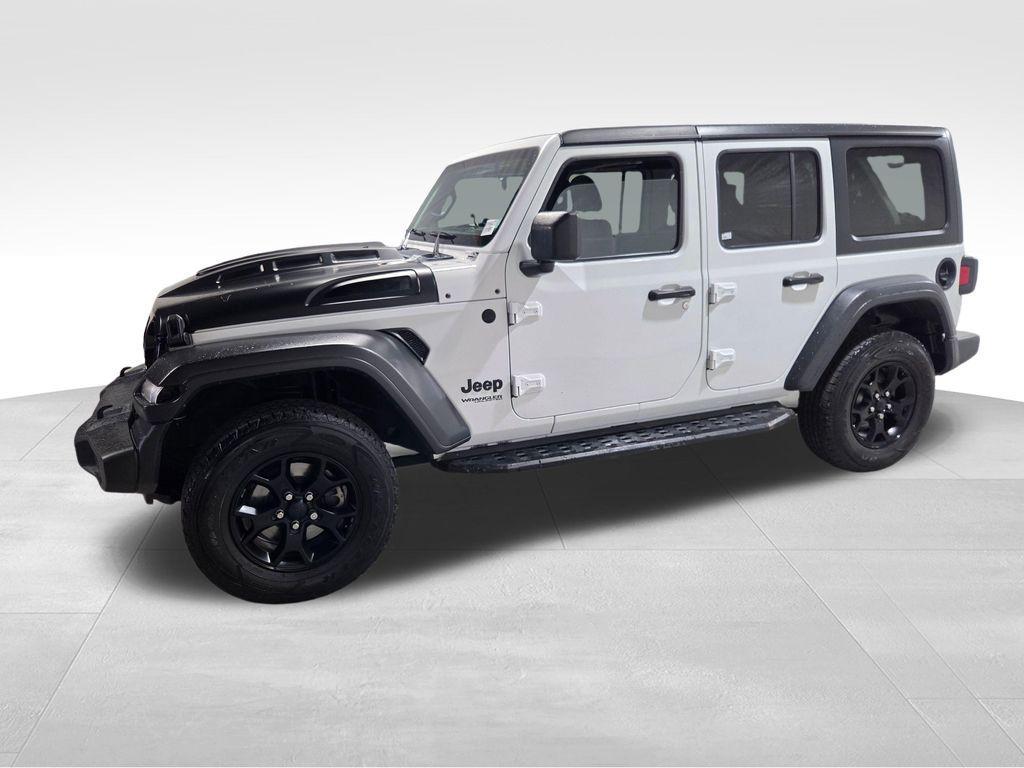 used 2020 Jeep Wrangler Unlimited car, priced at $22,237