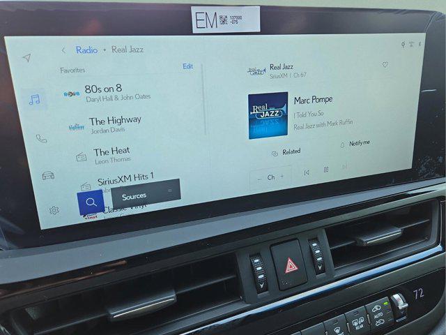 new 2025 Lexus ES 350 car, priced at $49,605