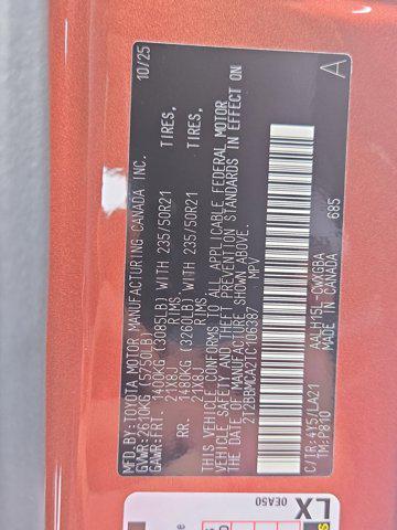 new 2026 Lexus RX 350 car, priced at $70,500