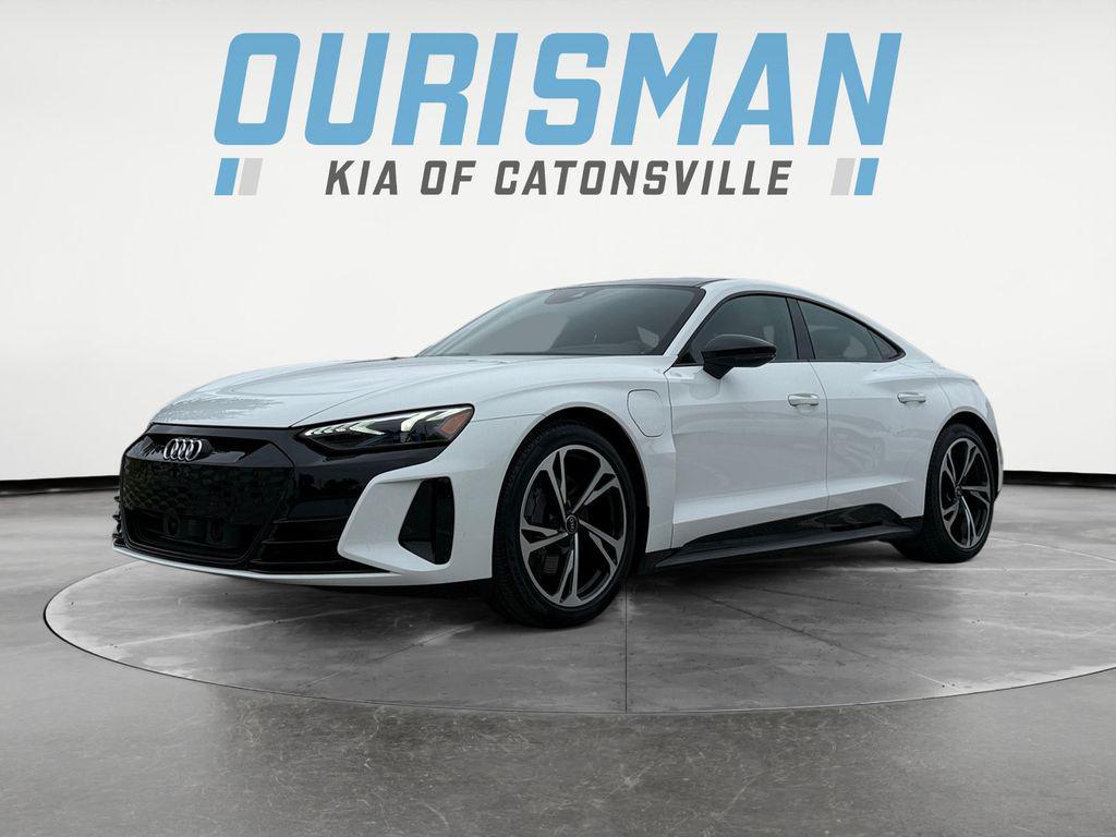 used 2022 Audi e-tron GT car, priced at $40,000