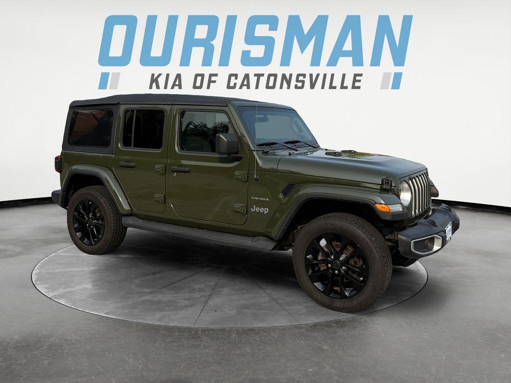 used 2021 Jeep Wrangler Unlimited car, priced at $23,500