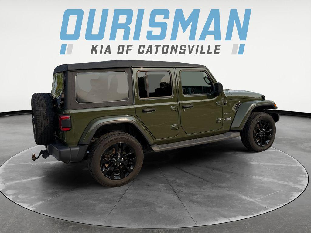 used 2021 Jeep Wrangler Unlimited car, priced at $23,500