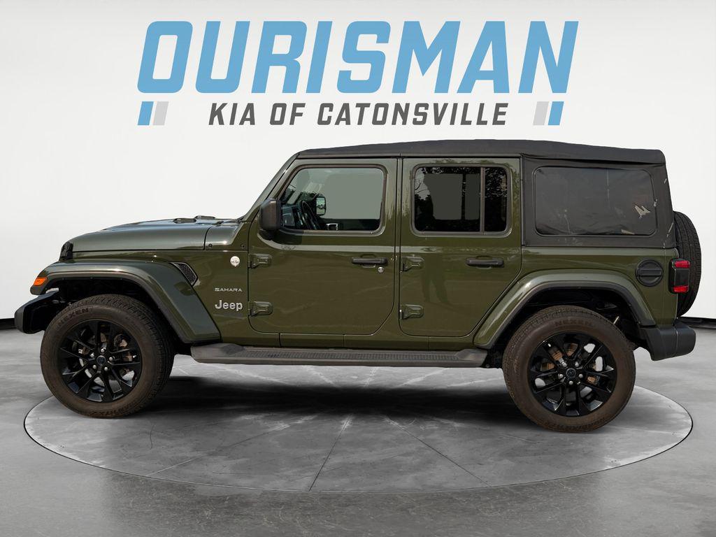 used 2021 Jeep Wrangler Unlimited car, priced at $23,500