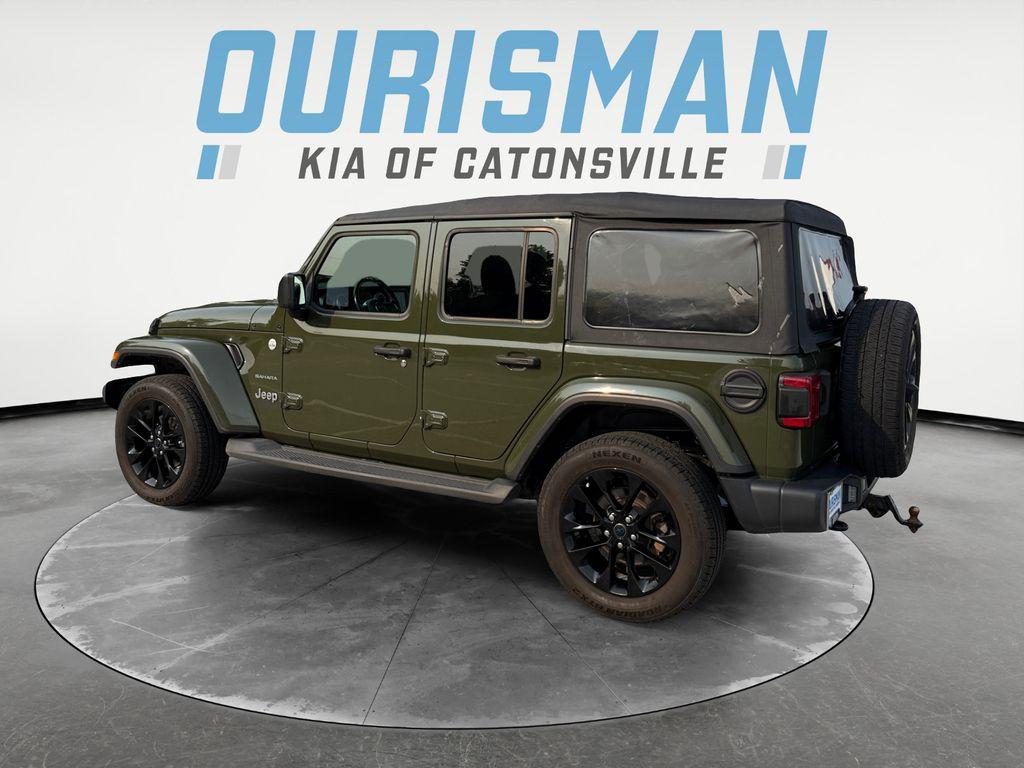 used 2021 Jeep Wrangler Unlimited car, priced at $23,500