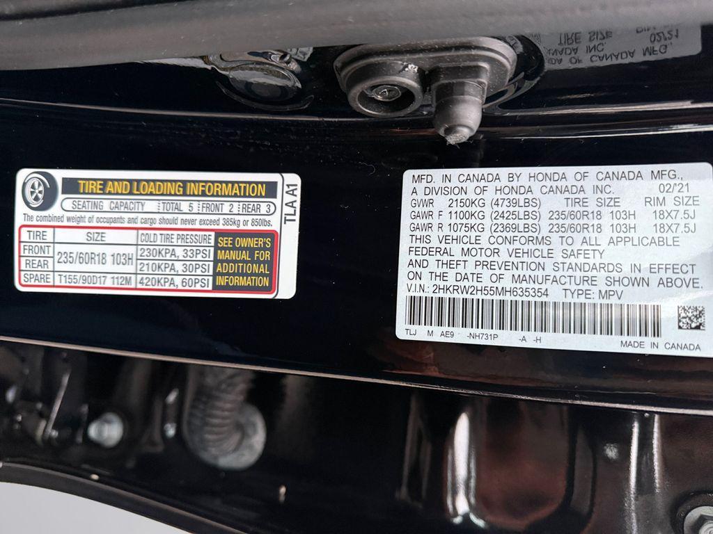 used 2021 Honda CR-V car, priced at $24,000