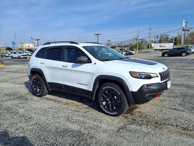used 2021 Jeep Cherokee car, priced at $17,387