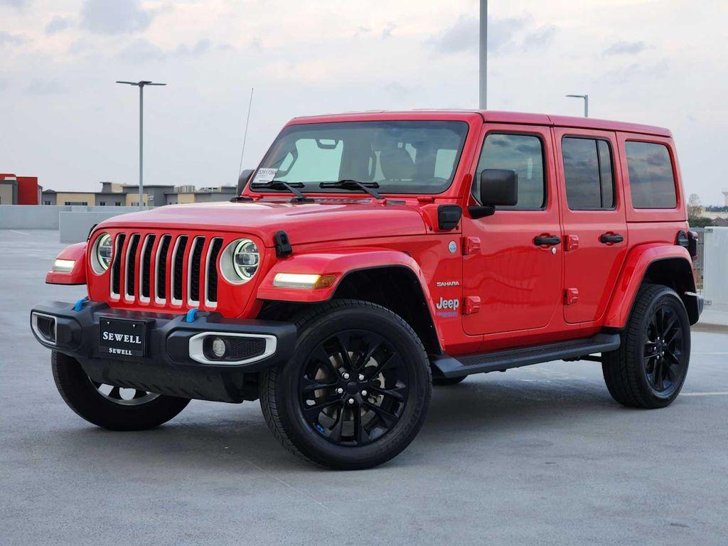 used 2022 Jeep Wrangler Unlimited 4xe car, priced at $23,990