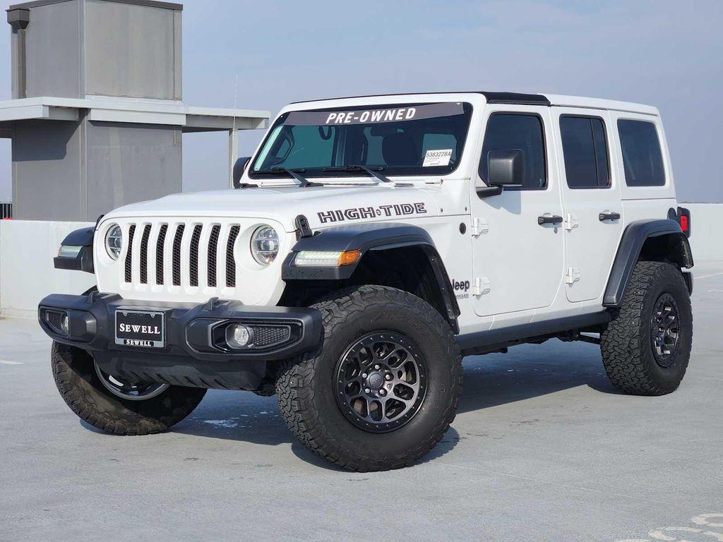 used 2022 Jeep Wrangler Unlimited car, priced at $33,990