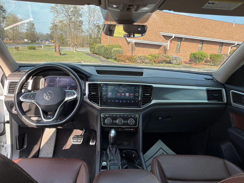used 2021 Volkswagen Atlas car, priced at $19,500