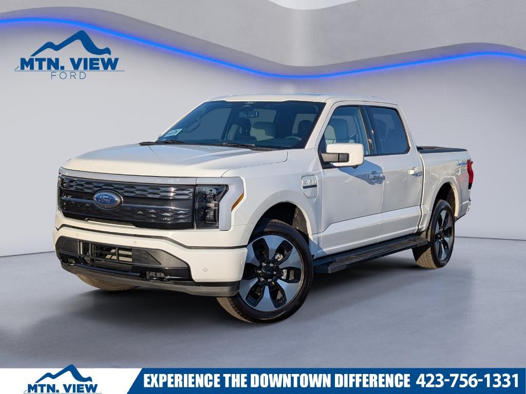 used 2022 Ford F-150 Lightning car, priced at $54,900