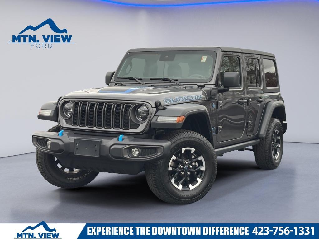 used 2024 Jeep Wrangler 4xe car, priced at $34,661