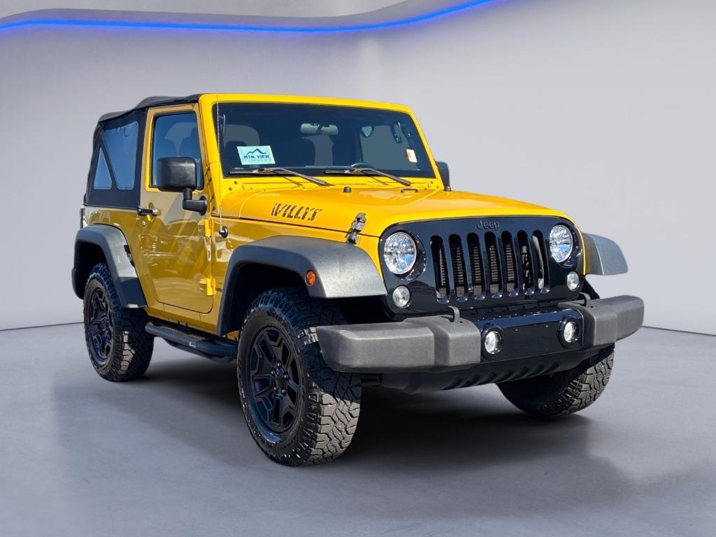 used 2015 Jeep Wrangler car, priced at $15,882