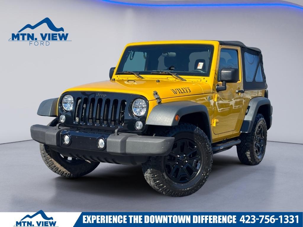 used 2015 Jeep Wrangler car, priced at $15,882