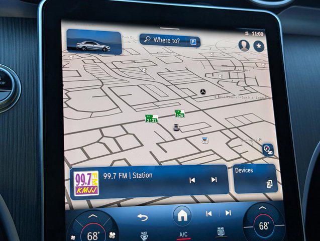 used 2024 Mercedes-Benz C-Class car, priced at $34,000